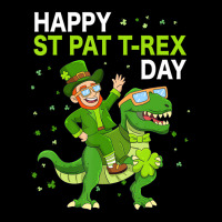 Happy St Pat Trex Day Dino St Patricks Day Kids To Lightweight Hoodie | Artistshot