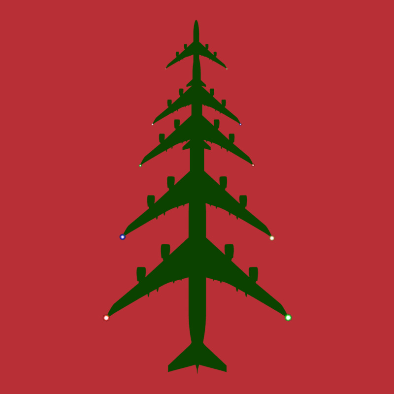 Airliner Airplane Christmas Tree Aviation Holiday T-shirt | Artistshot