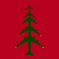 Airliner Airplane Christmas Tree Aviation Holiday Classic T-shirt | Artistshot