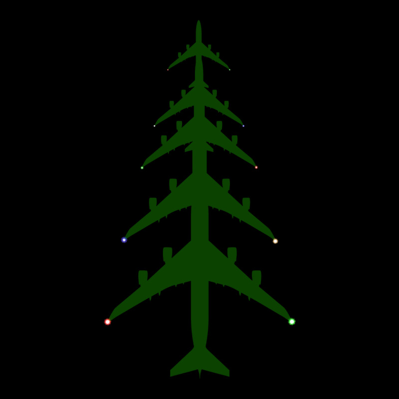 Airliner Airplane Christmas Tree Aviation Holiday Lightweight Hoodie | Artistshot