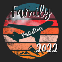 Family Vacation 2022 On Vintage Sunset Airplane Ba Unisex Hoodie | Artistshot