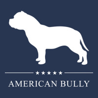 American Bully White Silhouette Summer Men Denim Jacket | Artistshot