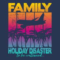 Family Holiday Disaster To Be Continued Funny Ladies Denim Jacket | Artistshot