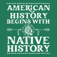 American History Begins With Native History Native Ladies Fitted T-shirt | Artistshot