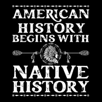 American History Begins With Native History Native Cropped Sweater | Artistshot