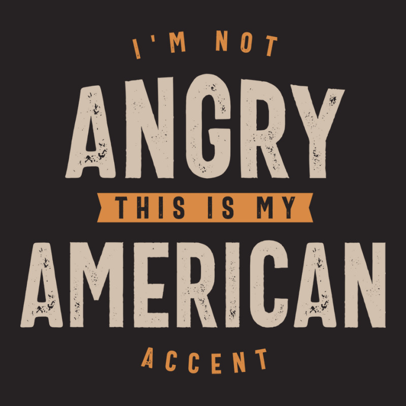 Im Not Angry This Is My American Accent Music Vintage Cap by ftrigaultq | Artistshot