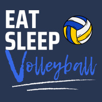 Eat Sleep Volleyball Aesthetic Men Denim Jacket | Artistshot