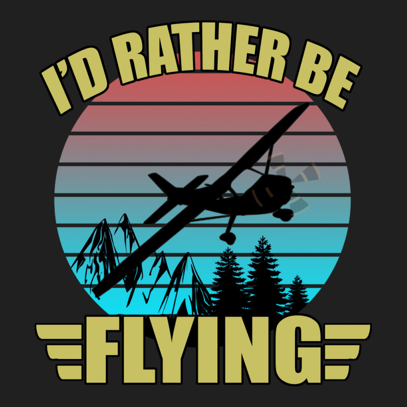 Id Rather Be Flying Airplane Pilot Aviation Funny Ladies Polo Shirt by dufkateplot | Artistshot