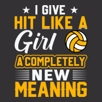 I Give Hit Like A Girl A Completely New Meaning Cu Vintage Hoodie | Artistshot