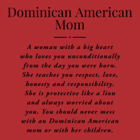 Dominican American Mom Definition Dominican Americ Ladies Fitted T-shirt | Artistshot