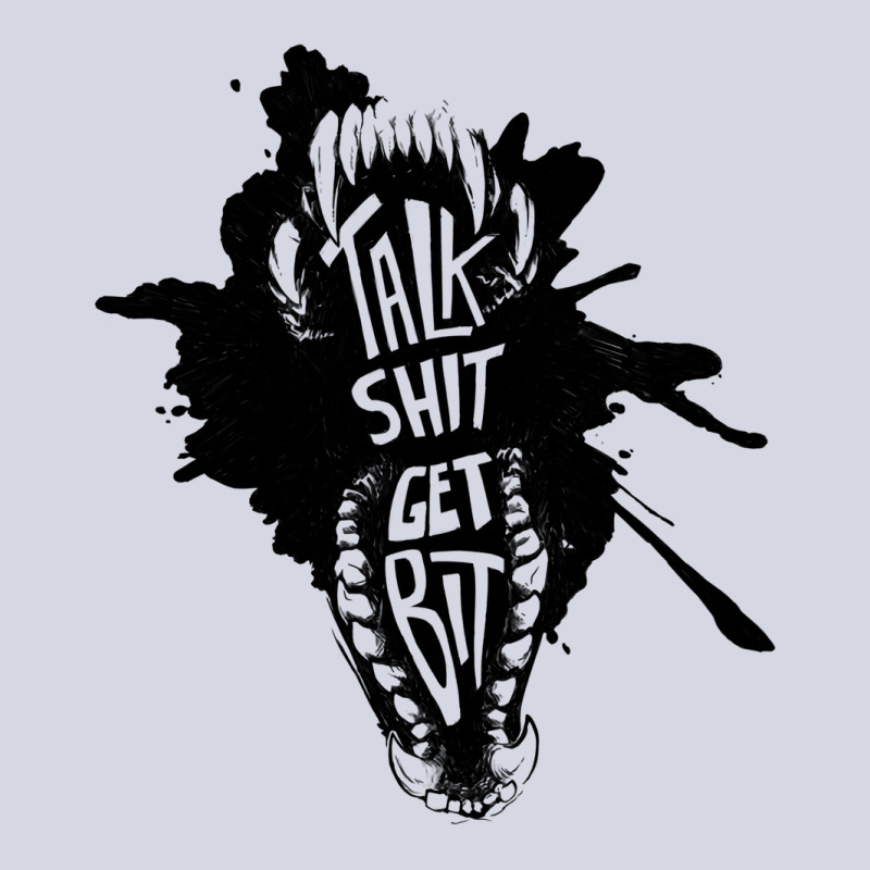 Talk Shit Get Bit Nature Fleece Short | Artistshot