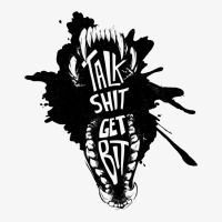 Talk Shit Get Bit Nature Champion Hoodie | Artistshot