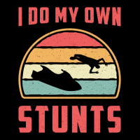 Jet Ski I Do My Own Stunts Jet Skiing Water Jetski V-neck Tee | Artistshot