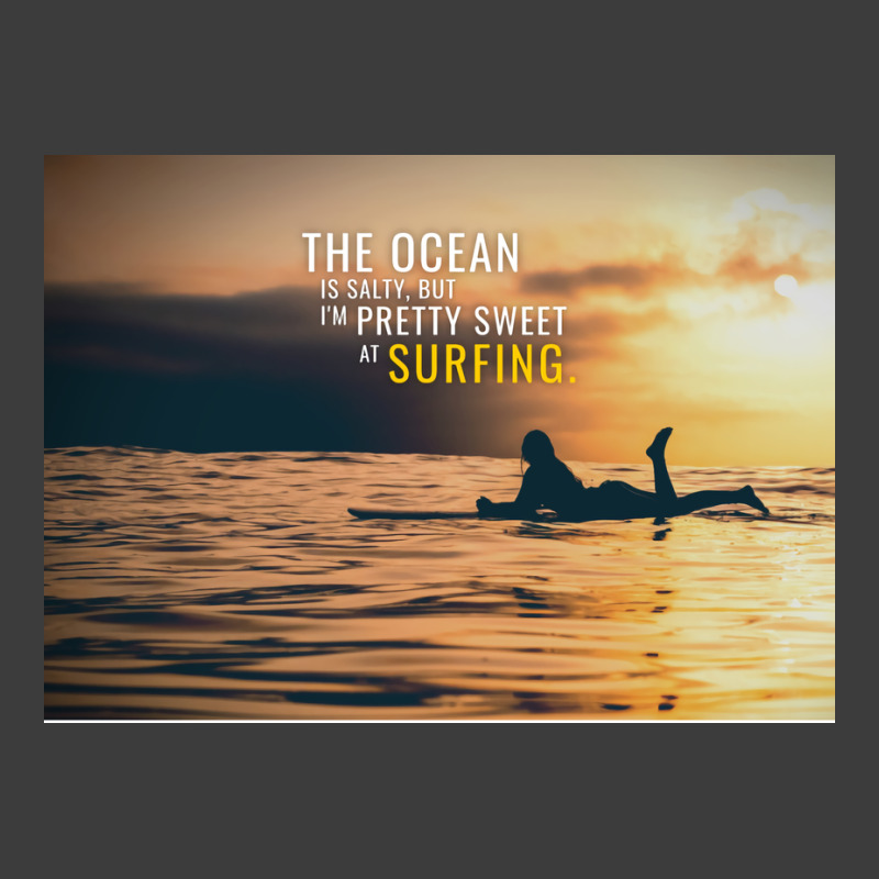 Im Pretty Sweet At Surfing Funny Men's Polo Shirt | Artistshot