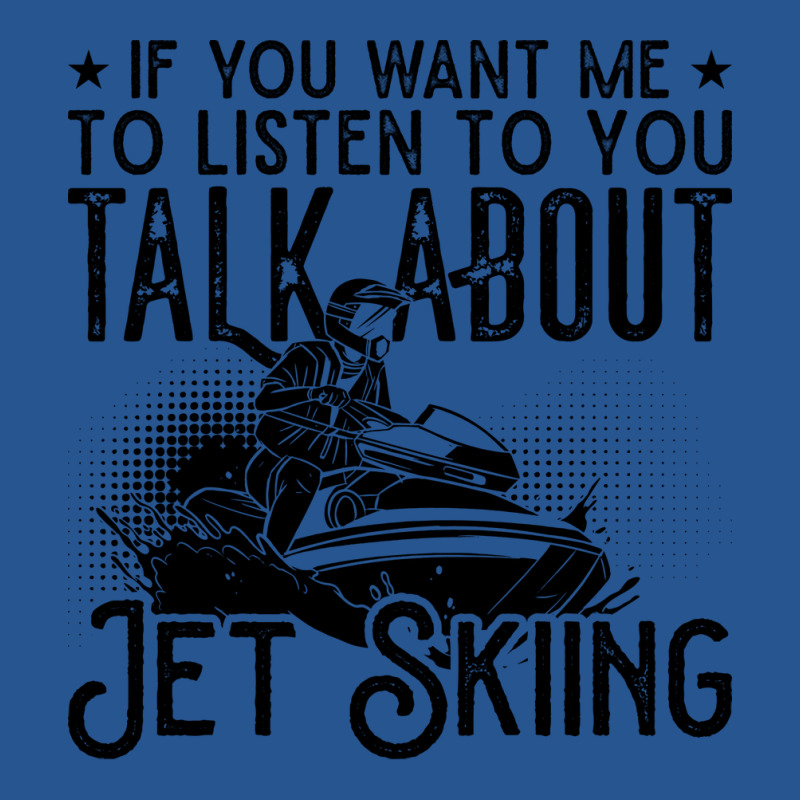 Jet Ski If You Want Me Water Jetski Jet Skiing Red Ladies Fitted T-Shirt by gaboscieldoz | Artistshot