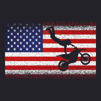 American Flag Motocross Dirtbike Motorcycle Fans 8 Unisex Sherpa-lined Denim Jacket | Artistshot