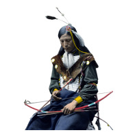 Bone Necklace A Council Chief Of The Oglala Sioux Zipper Hoodie | Artistshot