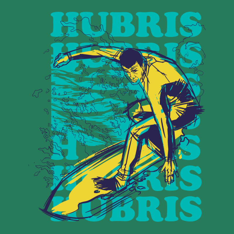 Hubris Surfer Ironic Surfing Philosopher T-Shirt by rolinghsgagv | Artistshot