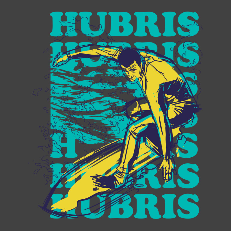 Hubris Surfer Ironic Surfing Philosopher Vintage T-Shirt by rolinghsgagv | Artistshot