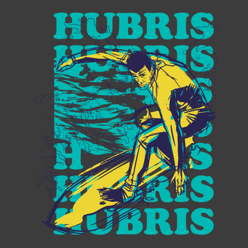 Hubris Surfer Ironic Surfing Philosopher Men's Polo Shirt by rolinghsgagv | Artistshot