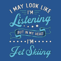 Jet Ski Im Listening Jet Skiing Water Jetski Boy Ladies Fitted T-shirt | Artistshot