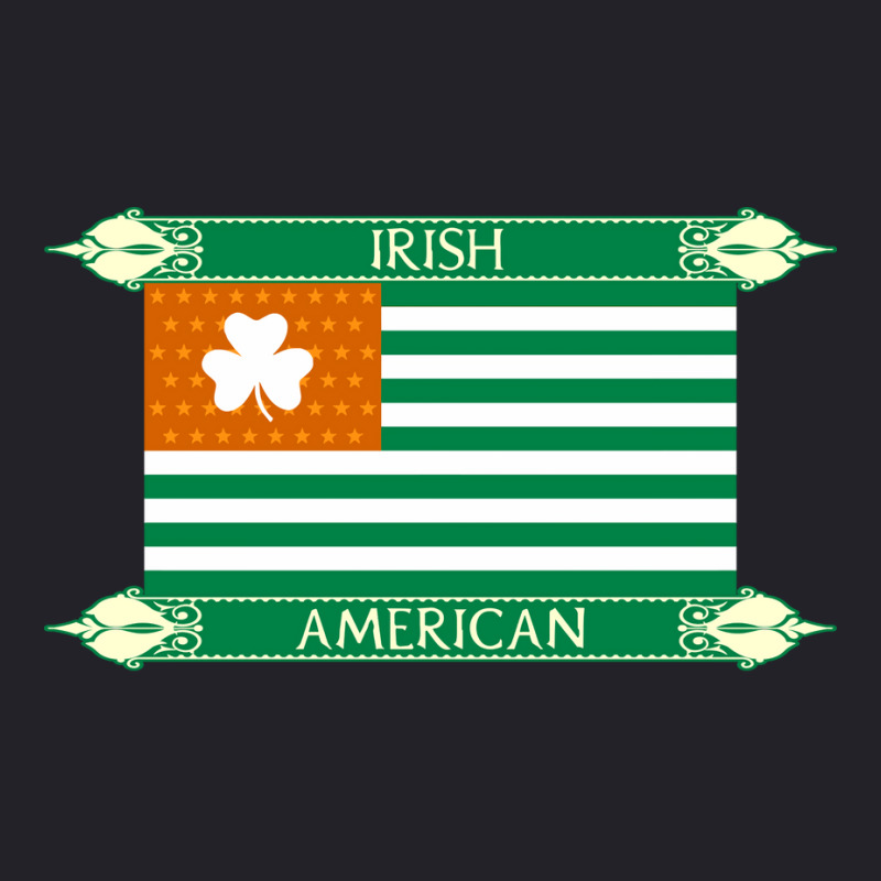 Irish American Flag Nature Unisex Sherpa-lined Denim Jacket | Artistshot