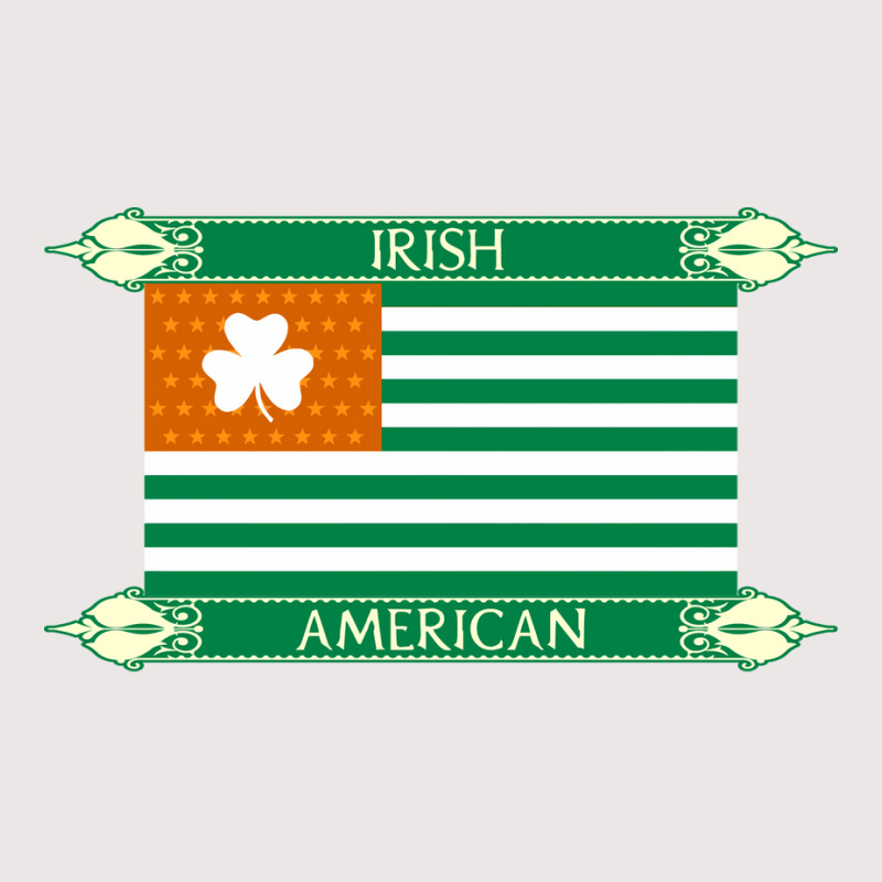 Irish American Flag Nature Pocket T-shirt | Artistshot