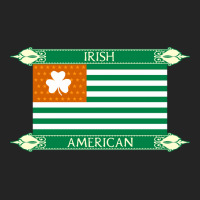 Irish American Flag Nature 3/4 Sleeve Shirt | Artistshot