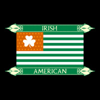 Irish American Flag Nature Zipper Hoodie | Artistshot