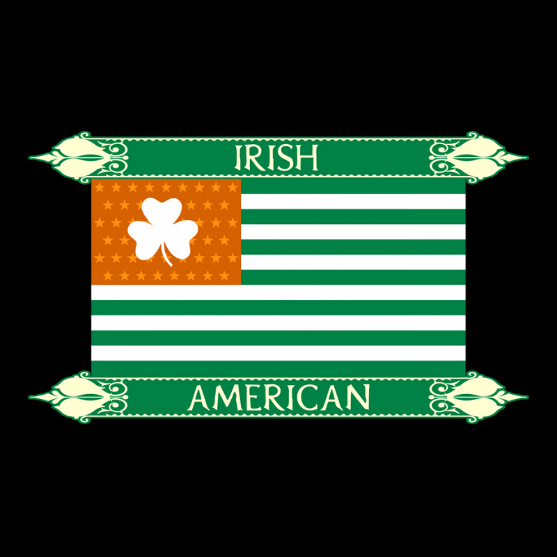 Irish American Flag Nature Zipper Hoodie | Artistshot