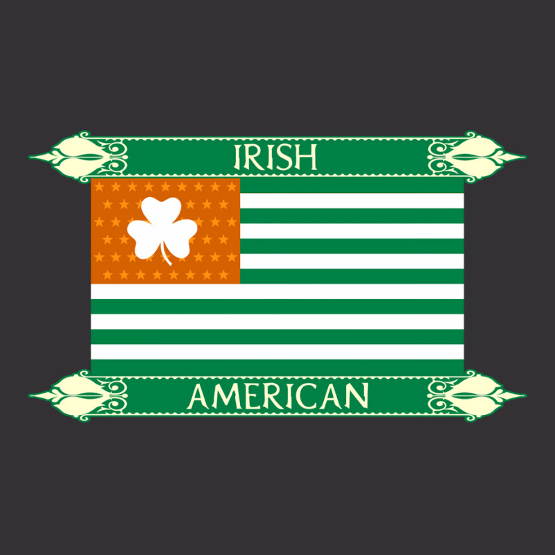 Irish American Flag Nature Vintage Hoodie And Short Set | Artistshot