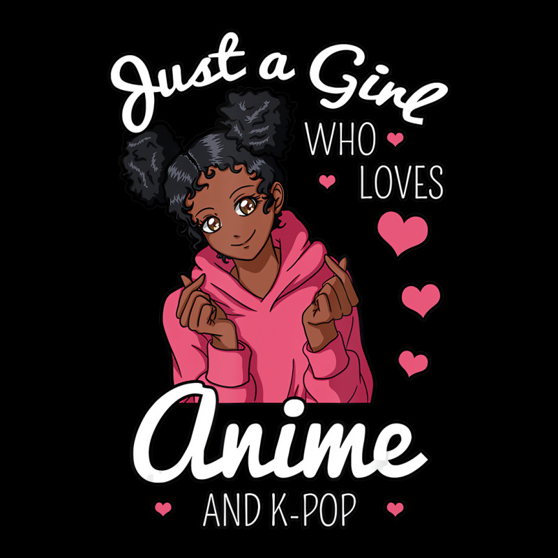 Just A Girl Who Loves Anime And K Pop South Korea Zipper Hoodie | Artistshot