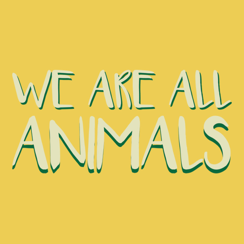 We Are All Animals 70s Graphic T-shirt | Artistshot