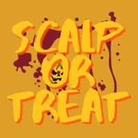 Scalp Or Treat With Pumkin Funny T-shirt | Artistshot