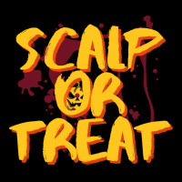 Scalp Or Treat With Pumkin Funny Long Sleeve Shirts | Artistshot