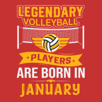 Legendary Volleyball Players Are Born In January Y V-neck Tee | Artistshot