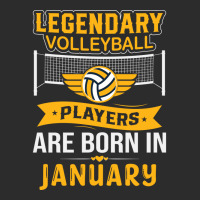 Legendary Volleyball Players Are Born In January Y Exclusive T-shirt | Artistshot