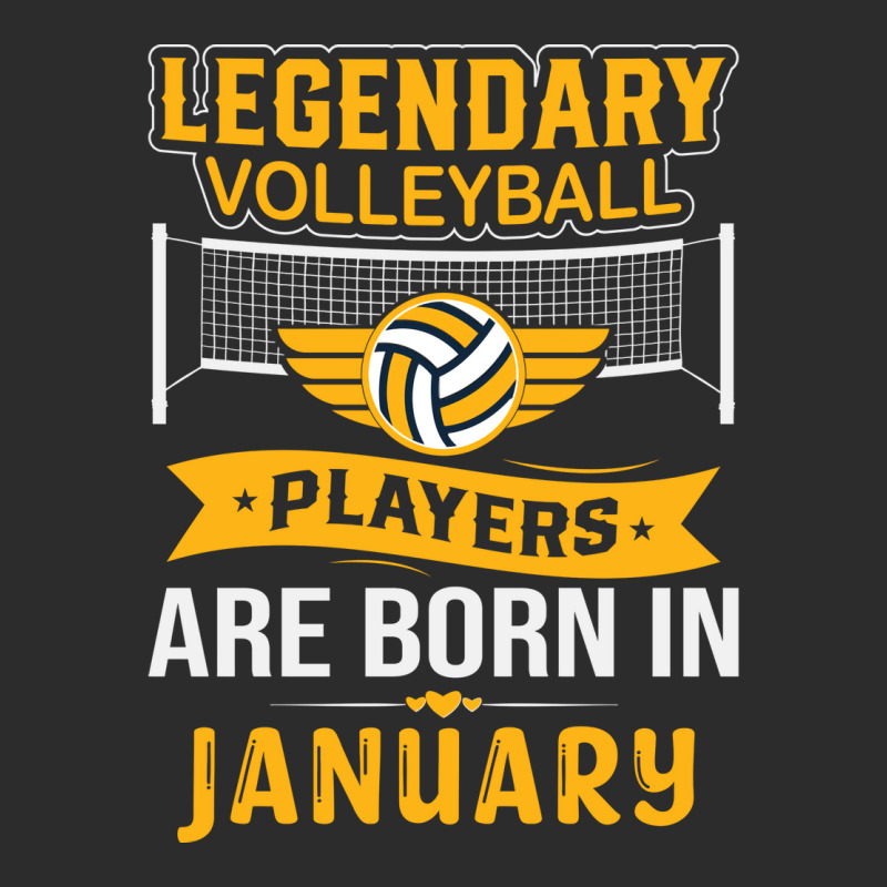 Legendary Volleyball Players Are Born In January Y Exclusive T-shirt by rolinghsgagv | Artistshot