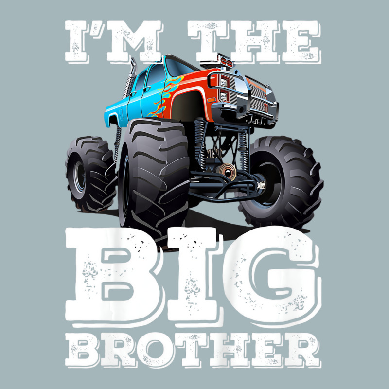 Kids I'm The Big Brother   Funny Monster Truck T S Unisex Sherpa-lined Denim Jacket | Artistshot