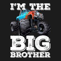 Kids I'm The Big Brother   Funny Monster Truck T S Hoodie & Jogger Set | Artistshot