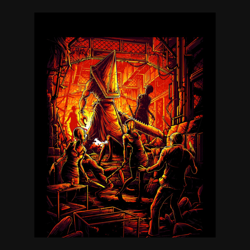 Pyramid Head 3 Metal Print Vertical | Artistshot