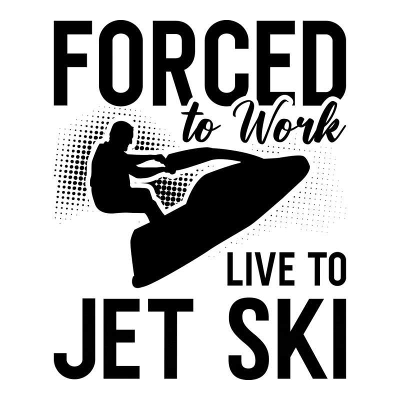 Jet Skiing Forced To Work Live To Jet Ski Jetski G Maternity Scoop Neck T-shirt by tindokveh | Artistshot