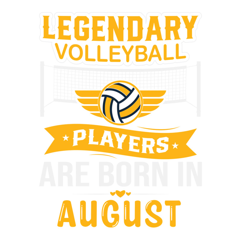 Legendary Volleyball Players Are Born In August Bo Men's T-shirt Pajama Set by tindokveh | Artistshot