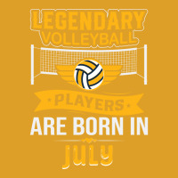 Legendary Volleyball Players Are Born In July Vint T-shirt | Artistshot