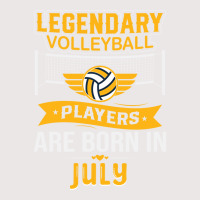 Legendary Volleyball Players Are Born In July Vint Pocket T-shirt | Artistshot