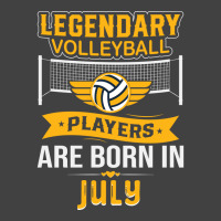 Legendary Volleyball Players Are Born In July Vint Vintage T-shirt | Artistshot