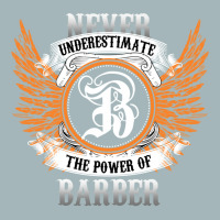 Barber Name Shirt Never Underestimate The Power Of Unisex Sherpa-lined Denim Jacket | Artistshot