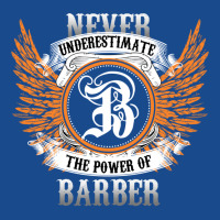 Barber Name Shirt Never Underestimate The Power Of Tank Top | Artistshot