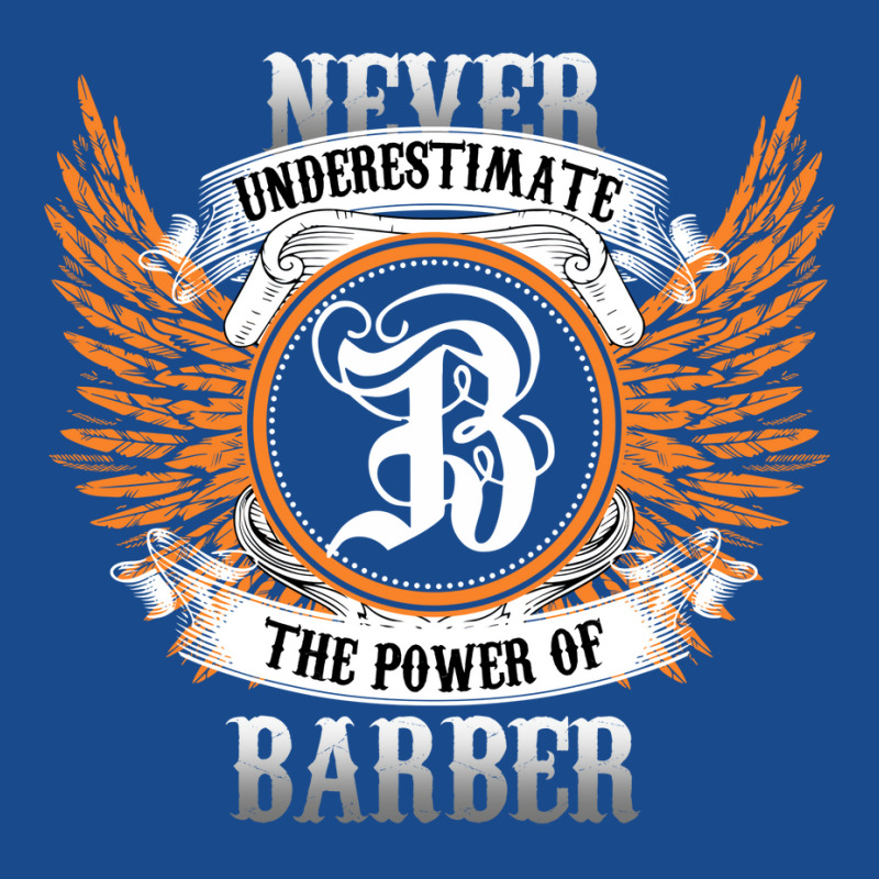 Barber Name Shirt Never Underestimate The Power Of Tank Top | Artistshot