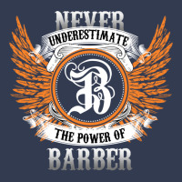 Barber Name Shirt Never Underestimate The Power Of V-neck Tee | Artistshot